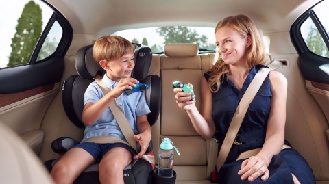 Fotelik Samochodowy Kinderkraft UNITY - BLACK 15-36 ISOFIX