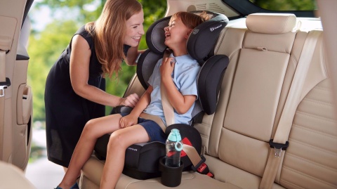Fotelik Samochodowy Kinderkraft UNITY - BLACK 15-36 ISOFIX
