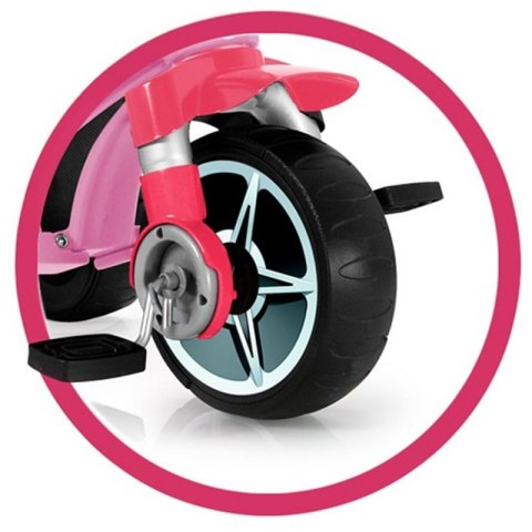 Injusa Rowek Trójkołowy 2 w1 Body Sport Girl + Bramka Gratis