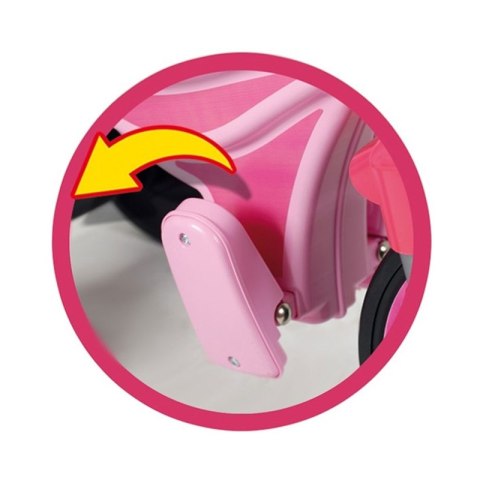 Injusa Rowek Trójkołowy 2 w1 Body Sport Girl + Bramka Gratis