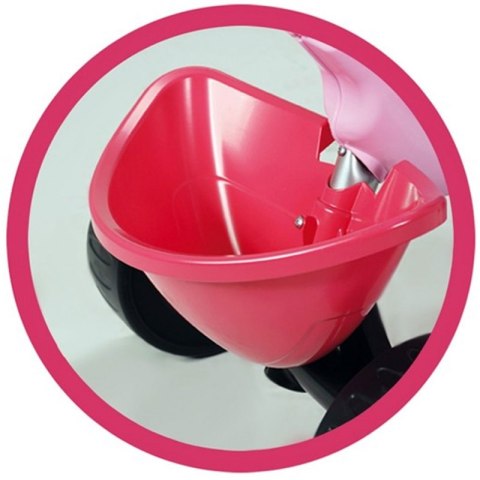 Injusa Rowek Trójkołowy 2 w1 Body Sport Girl + Bramka Gratis