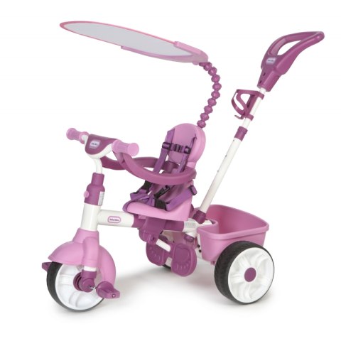 Little Tikes Sterowany Rączką Rowerek trójkołowy 4w1 z Daszkiem