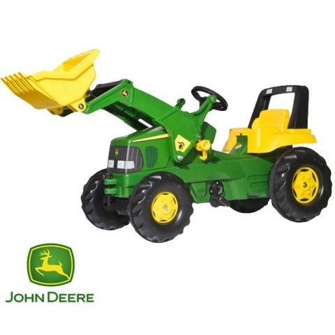 Rolly Toys rollyJunior Traktor Na Pedały John Deere 3-8 Lat + Bramka Gratis