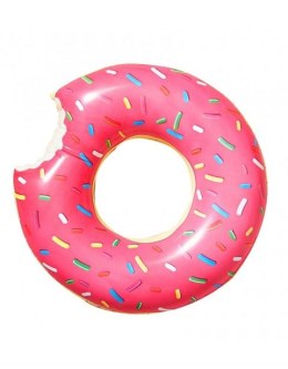 Koło dmuchane Donut 80cm różowe