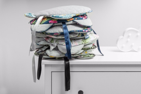 Sensillo poduszka Miś - SZARY PUZZLE