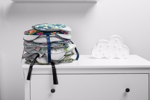 Sensillo poduszka Miś - SZARY PUZZLE