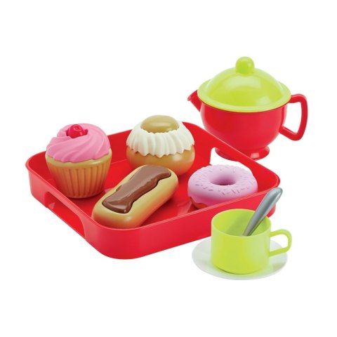 Ecoiffier Zestaw do Herbaty Ciasteczka Naczynia 26 elementów