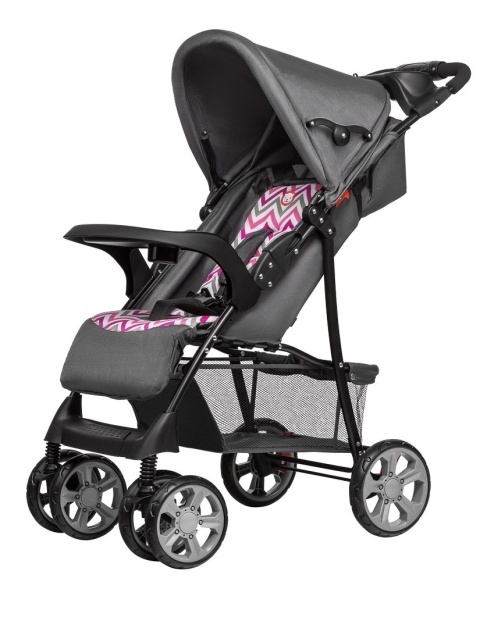 EMMA PLUS Lionelo wózek spacerowy 8,5kg - Pink Scandi