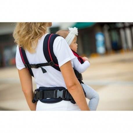 NOSIDEŁKO LASCAL M1 CARRIER 3,5-15 kg - Czerwone