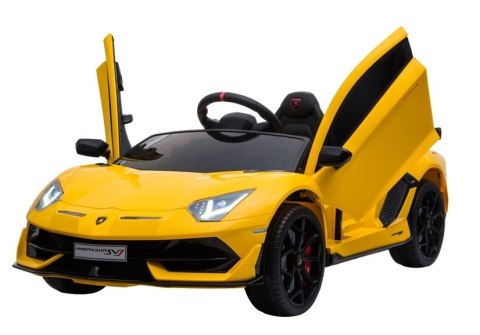 Auto na Akumulator Lamborghini Aventador Żółty
