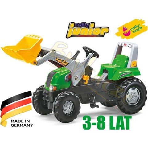 Rolly Toys rollyJunior Traktor z Łyżką regulowane siedzenie