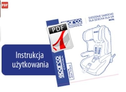 SPARCO SK700 G 123 IsoFix ( 9-36kg ) fotelik samochodowy - Blue