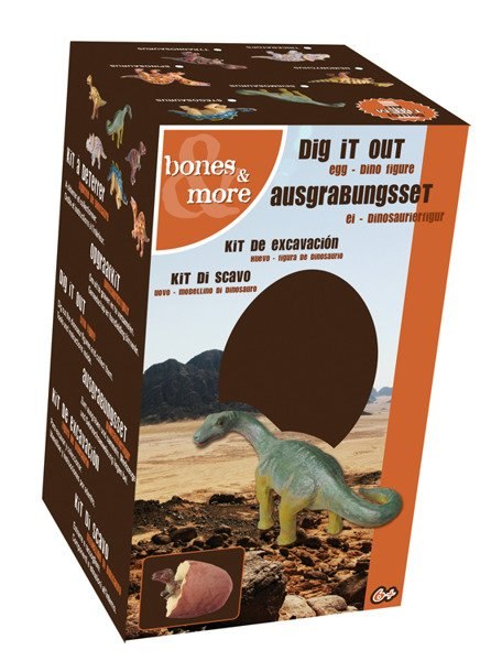 Bones&More, Duża figurka dinozaura - wykopalisko z jajka 10 cm