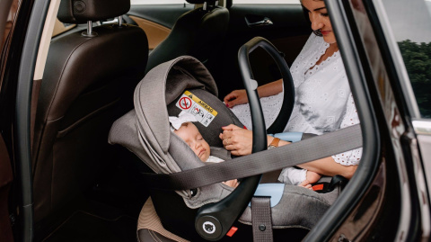 Greet Carrier Lionelo nosidełko fotelik TUV 0-13kg - Latte