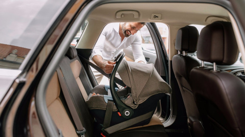 Greet Carrier Lionelo nosidełko fotelik TUV 0-13kg - Latte