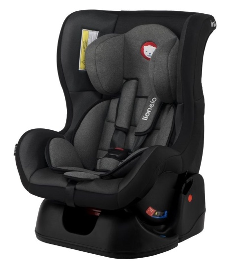 LIAM 0-18kg Lionelo fotelik samochodowy - Carbon Grey