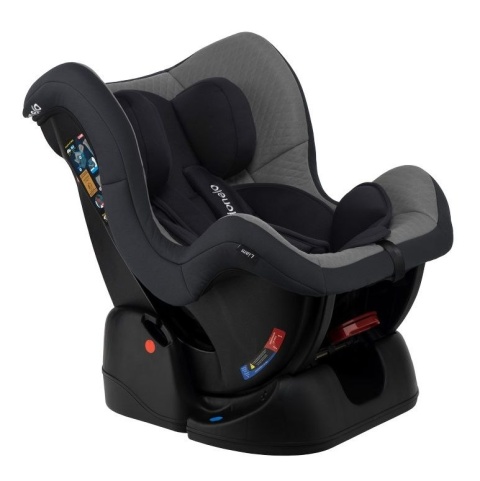 LIAM 0-18kg Lionelo fotelik samochodowy - Cozy Grey