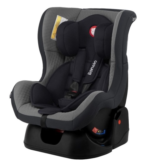 LIAM 0-18kg Lionelo fotelik samochodowy - Cozy Grey