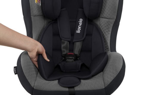 LIAM 0-18kg Lionelo fotelik samochodowy - Cozy Grey