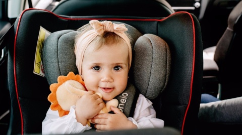 LIAM 0-18kg Lionelo fotelik samochodowy - Cozy Grey