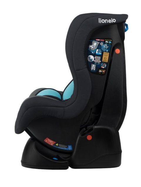 LIAM 0-18kg Lionelo fotelik samochodowy - Turqoise Sky