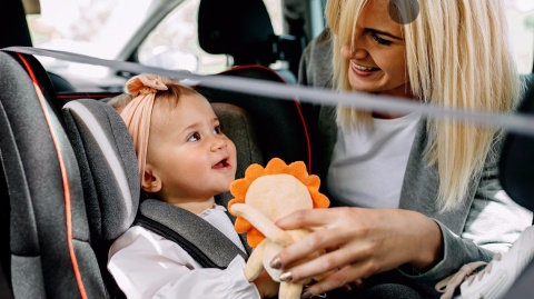 LIAM 0-18kg Lionelo fotelik samochodowy - Turqoise Sky