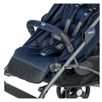 LITE WAY3 TOP Chicco wózek spacerowy do 22kg waga 7,5kg pałąk śpiworek - India Ink
