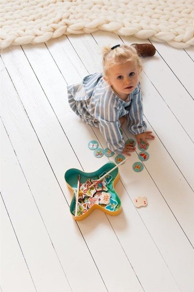 Scratch, Gra Łowimy Motylki 3w1 - łowienie/memo/domino