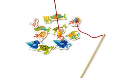 Scratch, Gra Łowimy Rybki 3w1 - łowienie/memo/domino USZKODZONE OPAKOWANIE RABAT 10%