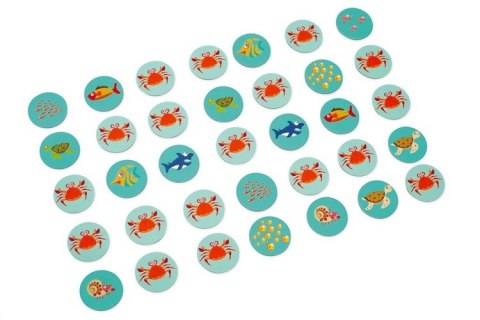 Scratch, Gra Łowimy Rybki 3w1 - łowienie/memo/domino USZKODZONE OPAKOWANIE RABAT 10%