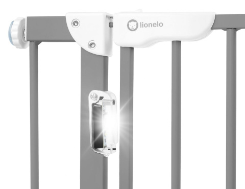 TRUUS Slim Led Lionelo barierka ochronna od 75cm do 105cm - Grey