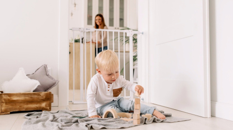 TRUUS Slim Led Lionelo barierka ochronna od 75cm do 105cm - Grey