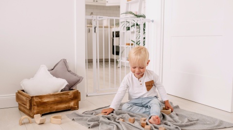 TRUUS Slim Led Lionelo barierka ochronna od 75cm do 105cm - white