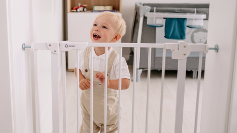 TRUUS Slim Lionelo barierka ochronna od 75cm do 105cm - Grey