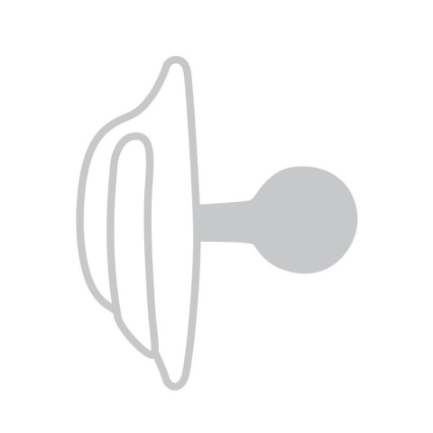 Baby Ono Smoczek symetryczny silikonowy 2szt 3-6m 1224/03