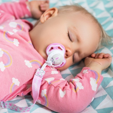 Baby Ono Smoczek symetryczny silikonowy 2szt 3-6m 1224/03
