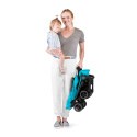 Kinderkraft Wózek Spacerowy MINI DOT 5,6 kg - Turquoise