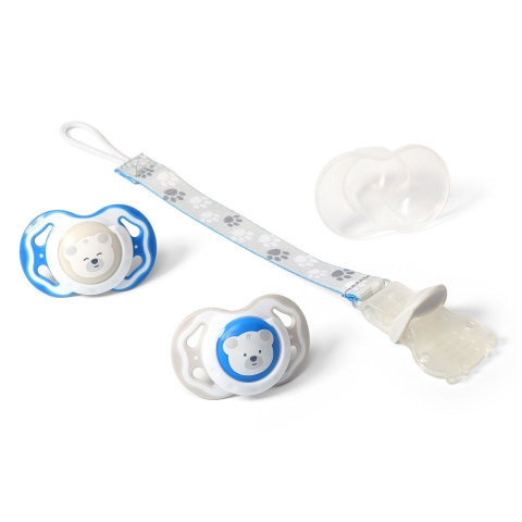 Baby Ono Smoczek symetryczny silikonowy 2szt 6-18m 1225/04