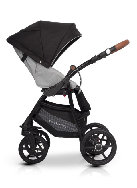 BASIC PLUS Riko 2w1 wózek głęboko-spacerowy kolor Grey Fox