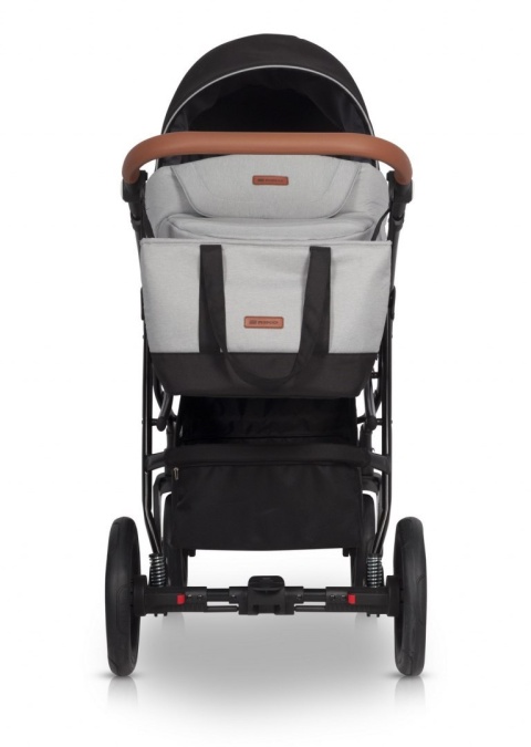 BASIC PLUS Riko 3w1 wózek głęboko-spacerowy + Fotelik Carlo 0m+ kolor Grey Fox
