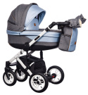 EUFORIA Comfort Line 3w1 Paradise Baby wózek wielofunkcyjny z fotelikiem KITE 0-13kg - Polski Produkt - kolor 103