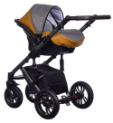 EUFORIA Comfort Line 3w1 Paradise Baby wózek wielofunkcyjny z fotelikiem KITE 0-13kg - Polski Produkt - kolor 104