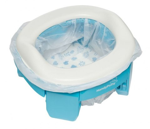 Handy Potty Nocnik turystyczny Nakładka na sedes Roxy Kids - Niebieski