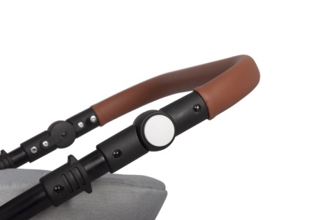 BASIC PLUS Riko 3w1 wózek głęboko-spacerowy + Fotelik Carlo 0m+ kolor Grey Fox