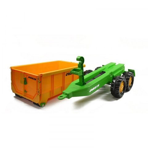 Joskin Duża Dwuosiowa Przyczepa Wywrotka Kontener Rolly Toys