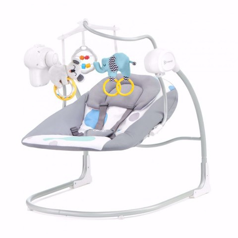 Kinderkraft Bujaczek Huśtawka Elektryczny MINKY Mint