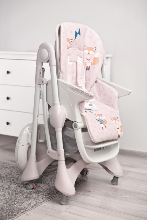 MAGNUS CARETERO krzesełko do karmienia z regulacją podnóżka - NEW BEIGE