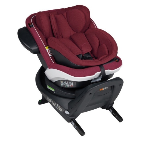 BeSafe iZi Twist B i-Size obrotowy fotelik samochodowy 0-18 kg - burgund melange
