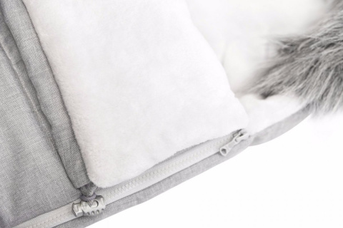 INDIANA Sensillo śpiworek z polarem - Grey