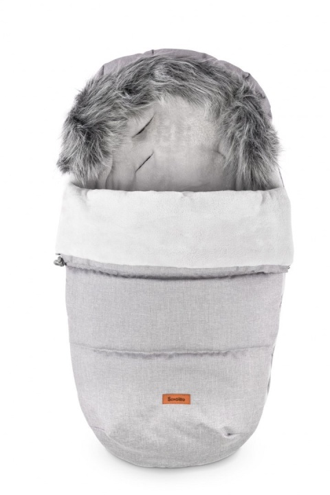 INDIANA Sensillo śpiworek z polarem - Grey